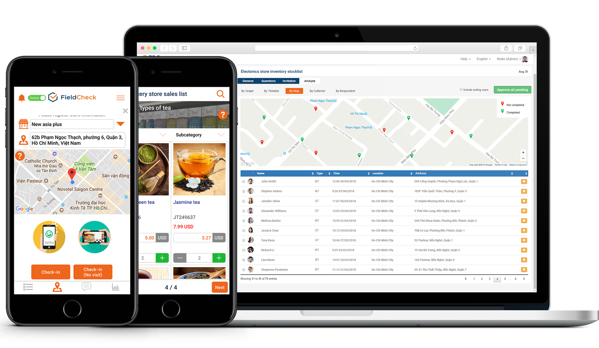 Utilize your field agents more efficiently & effectively